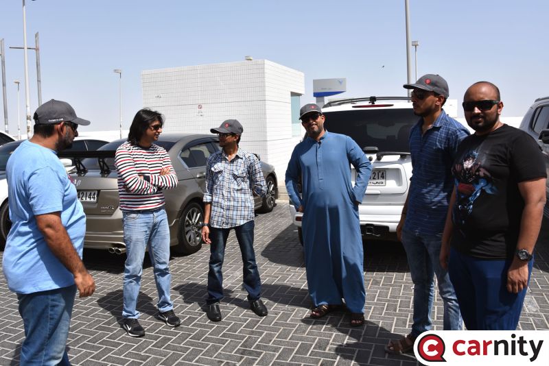 Driver's brief at meeting point