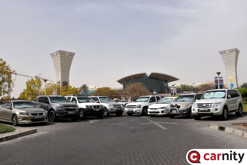 All cars at Al Jimi Mall, Al Ain