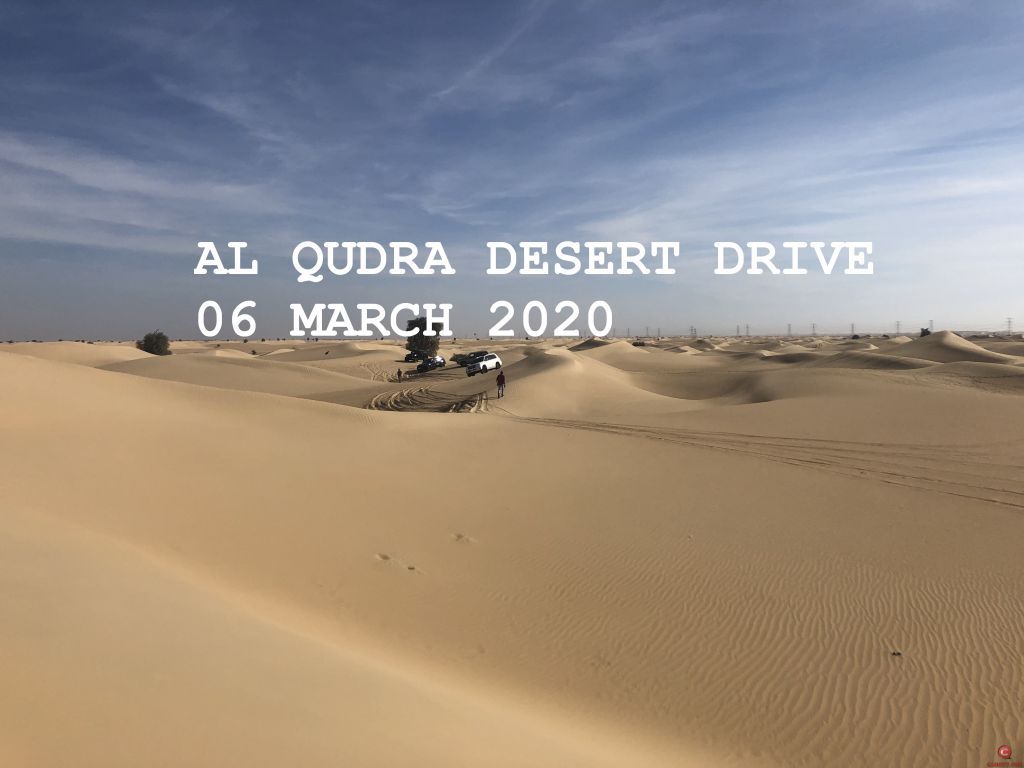Morning Newbie Desert Drive - Al Qudra (Dubai) - 6 Mar 2020