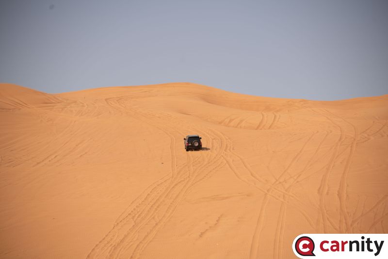 Climbing big dune