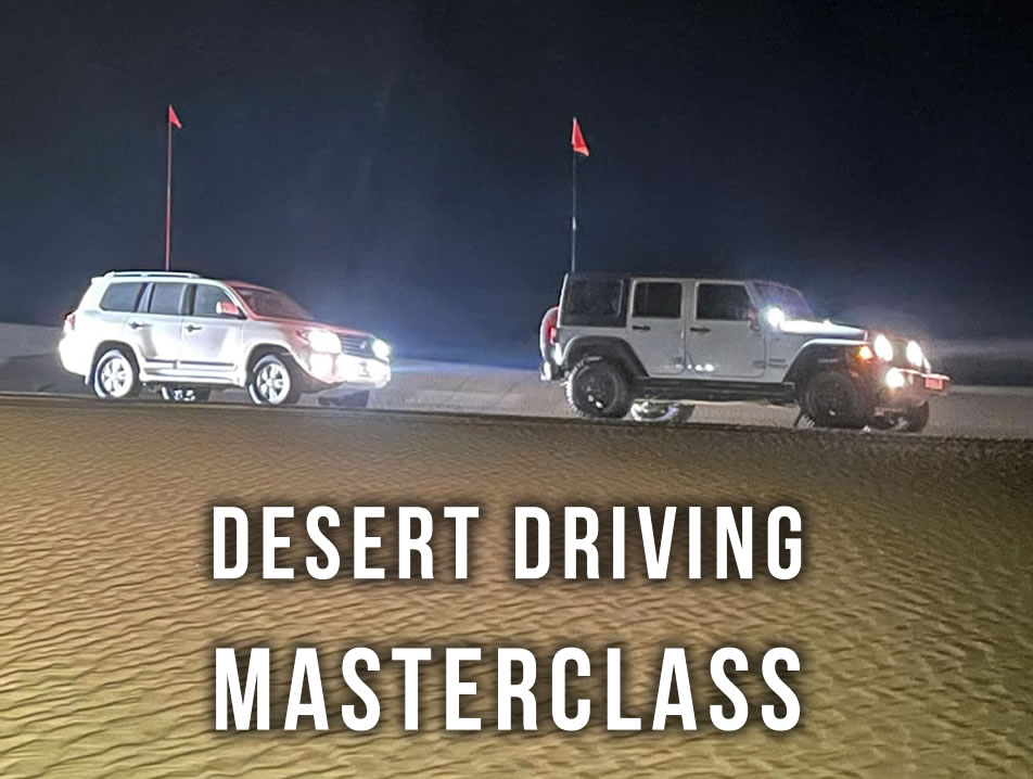 Night Desert Driving Masterclass