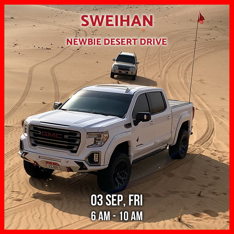Morning Newbie Desert Drive - Sweihan - Abu Dhabi - 03 Sep 2021