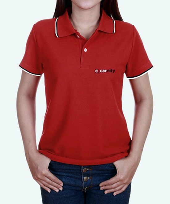Women's Polo Shirt - Red